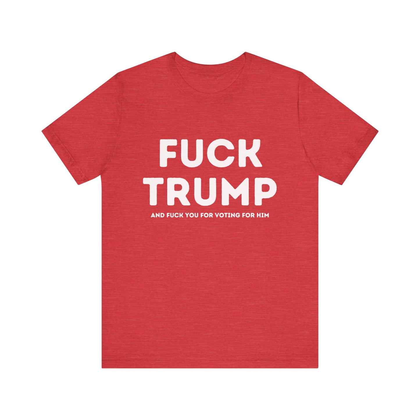 Fuck Trump 3 - Unisex Jersey Tee