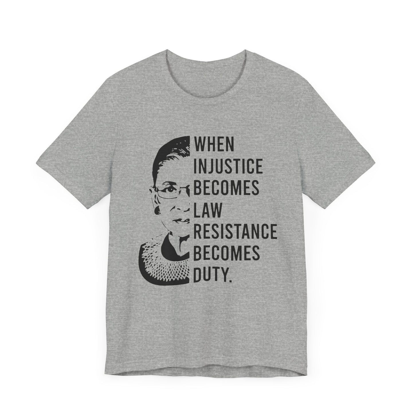 Ruth Bader Ginsburg - Unisex Jersey Tee