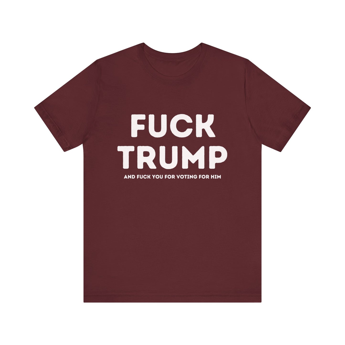 Fuck Trump 3 - Unisex Jersey Tee