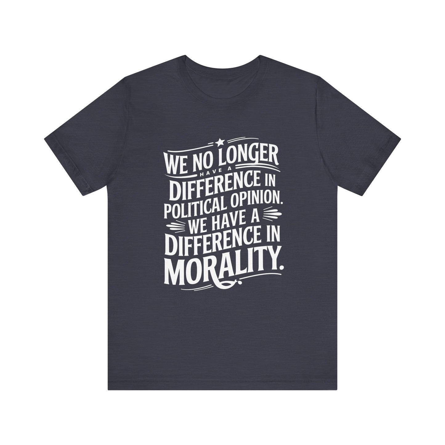 Morality - Unisex Jersey Tee