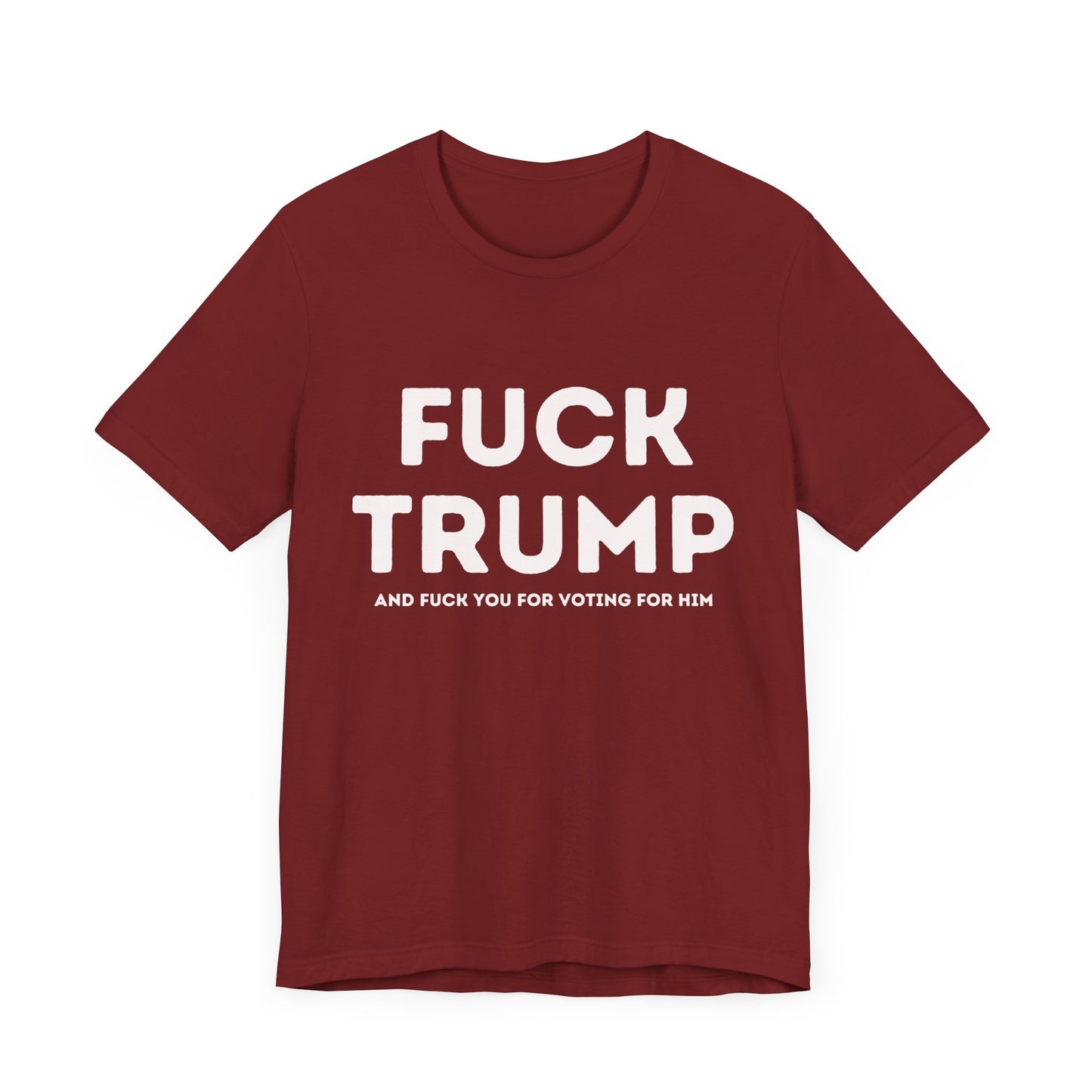 Fuck Trump 3 - Unisex Jersey Tee