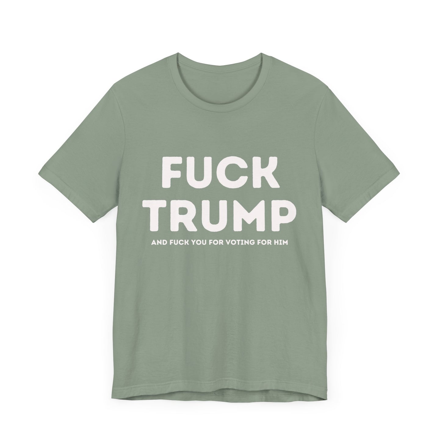 Fuck Trump 3 - Unisex Jersey Tee