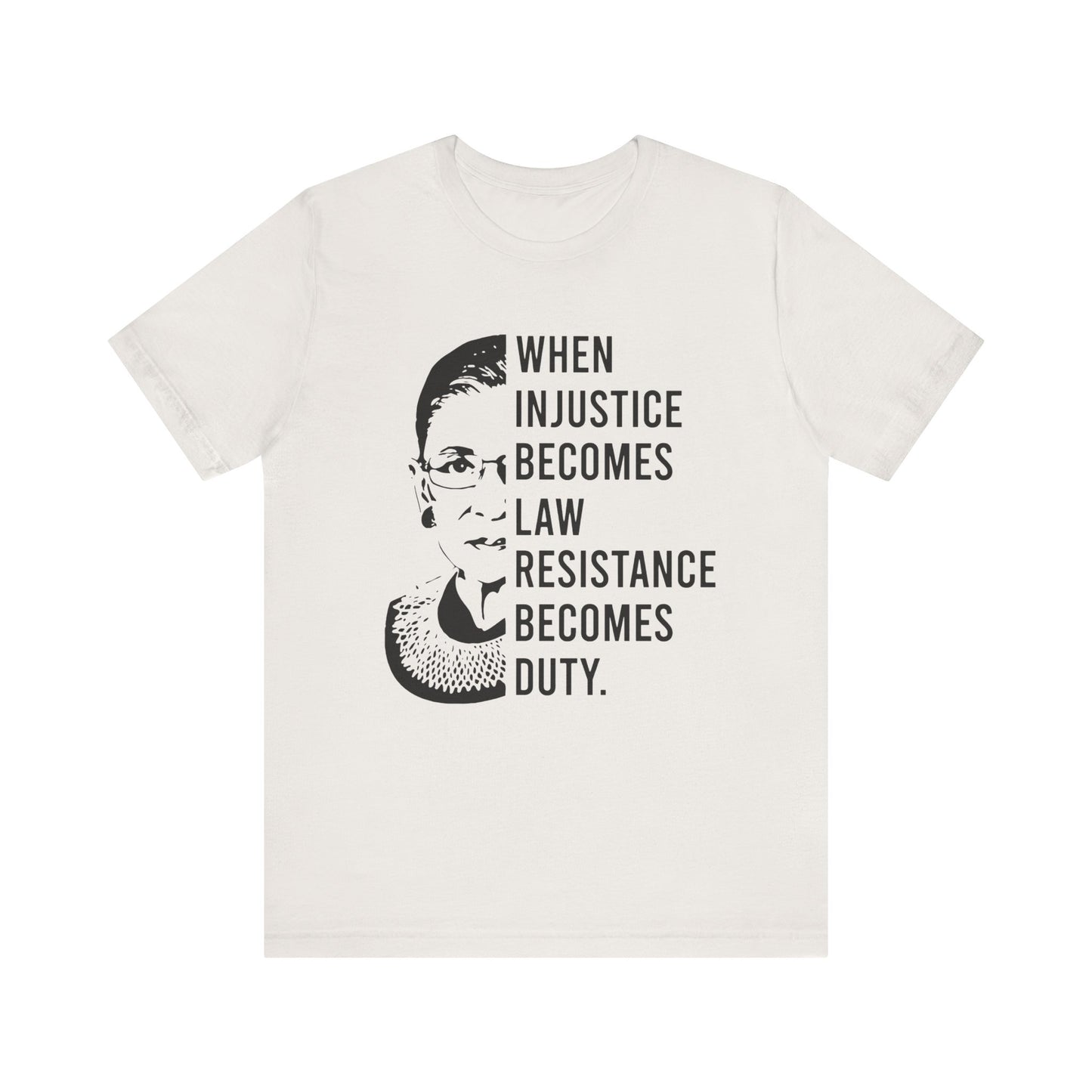 Ruth Bader Ginsburg - Unisex Jersey Tee