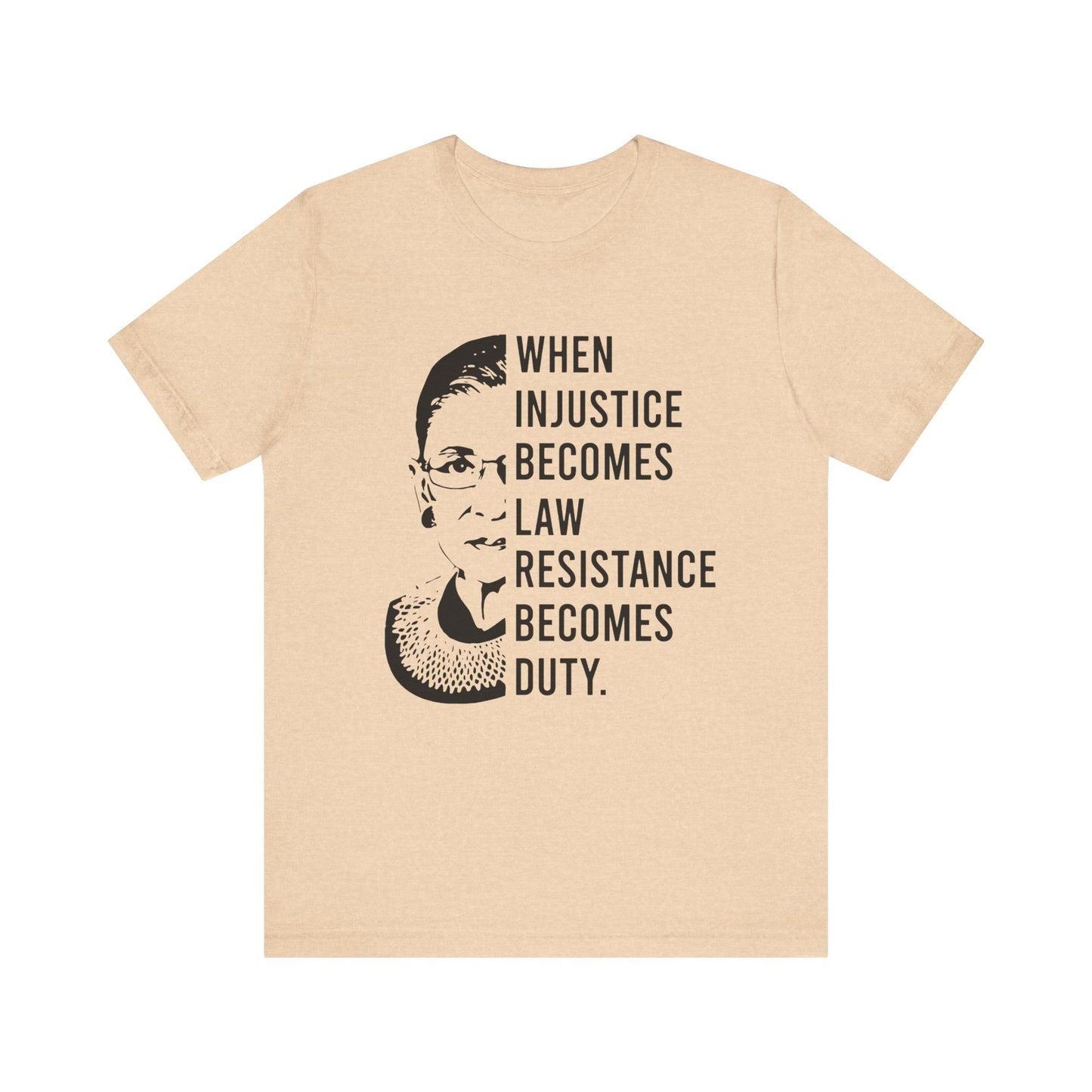 Ruth Bader Ginsburg - Unisex Jersey Tee