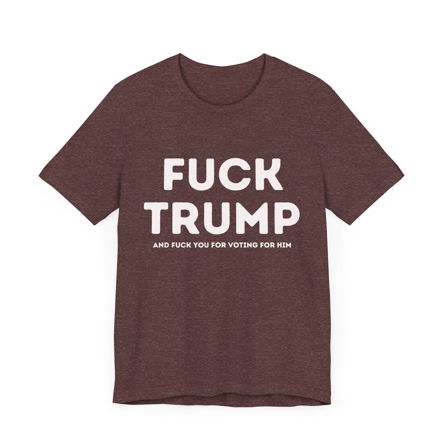 Fuck Trump 3 - Unisex Jersey Tee