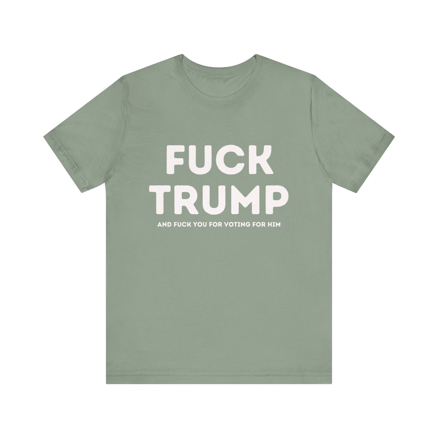 Fuck Trump 3 - Unisex Jersey Tee
