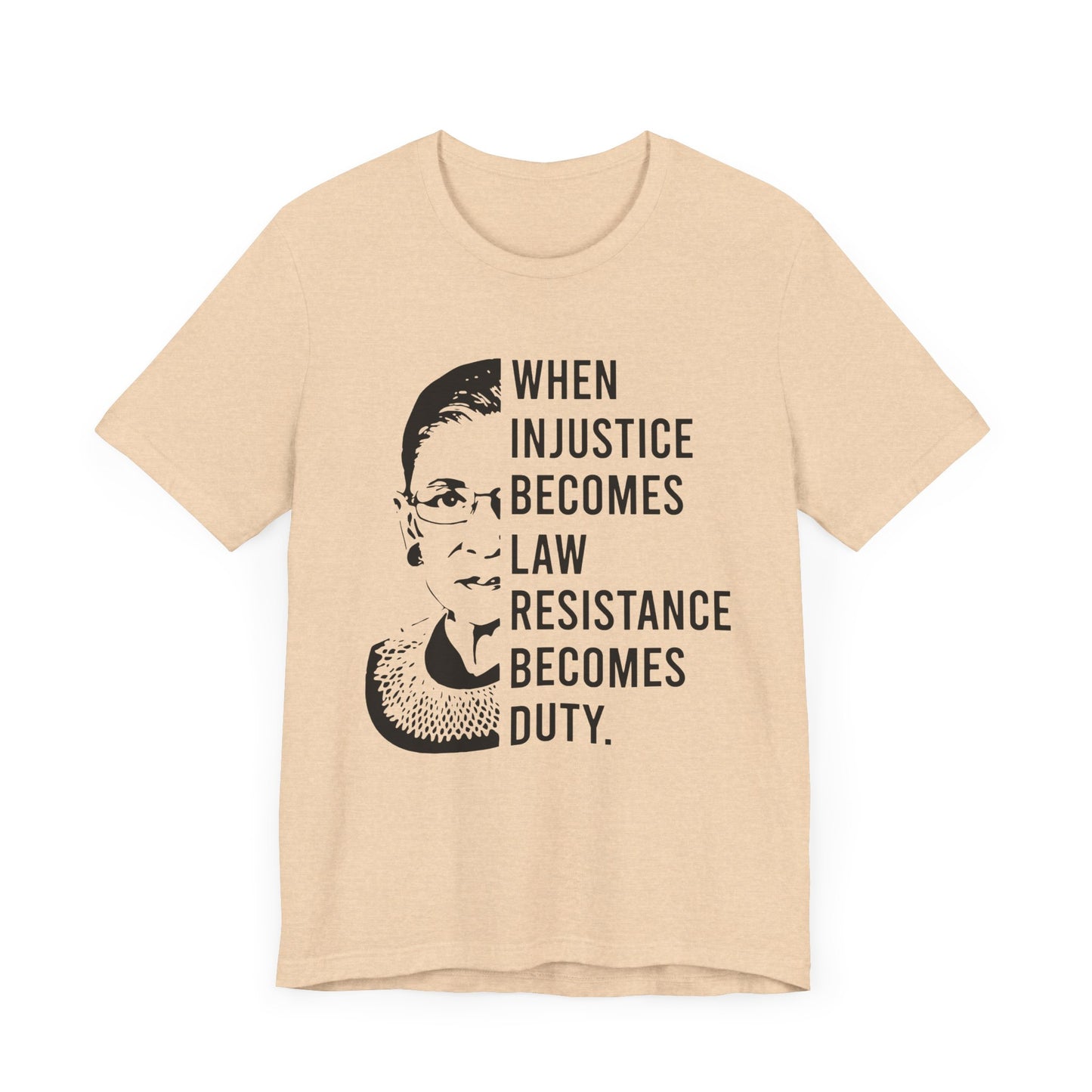 Ruth Bader Ginsburg - Unisex Jersey Tee