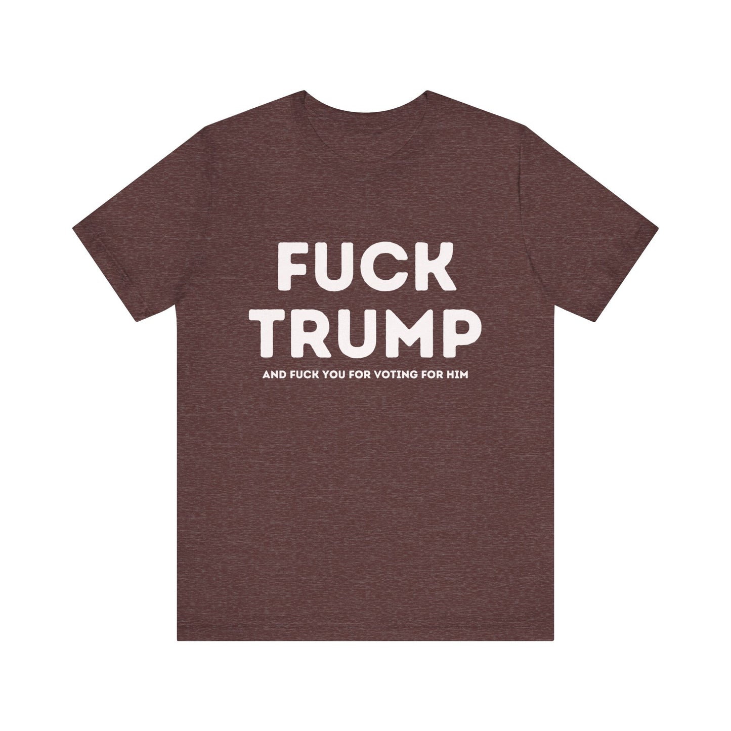 Fuck Trump 3 - Unisex Jersey Tee