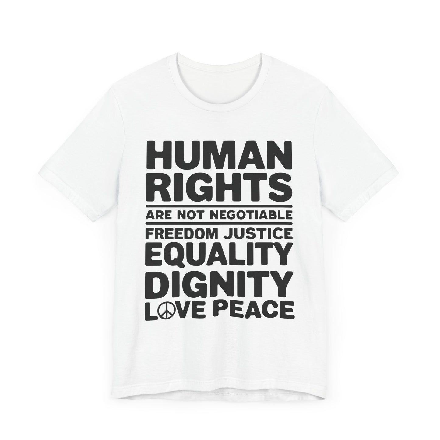 Human Rights - Unisex Jersey Tee