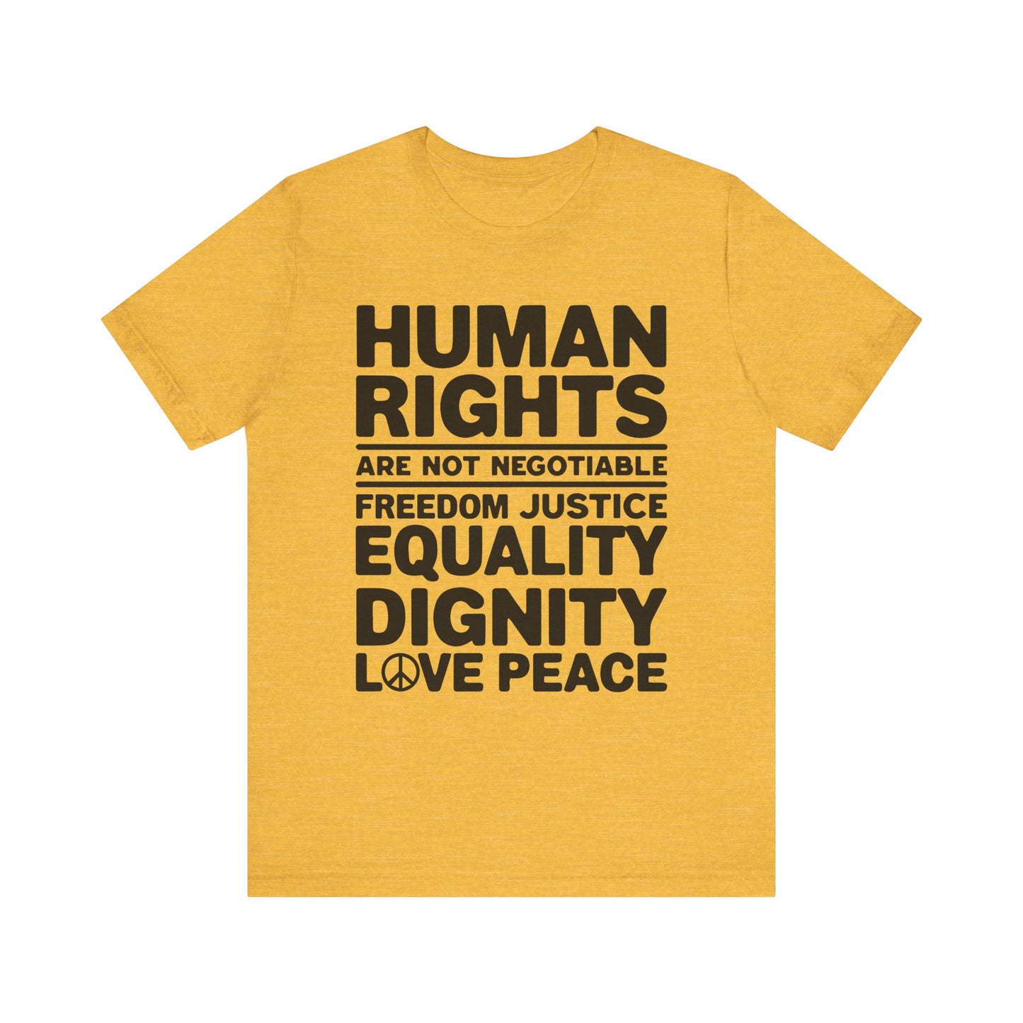 Human Rights - Unisex Jersey Tee