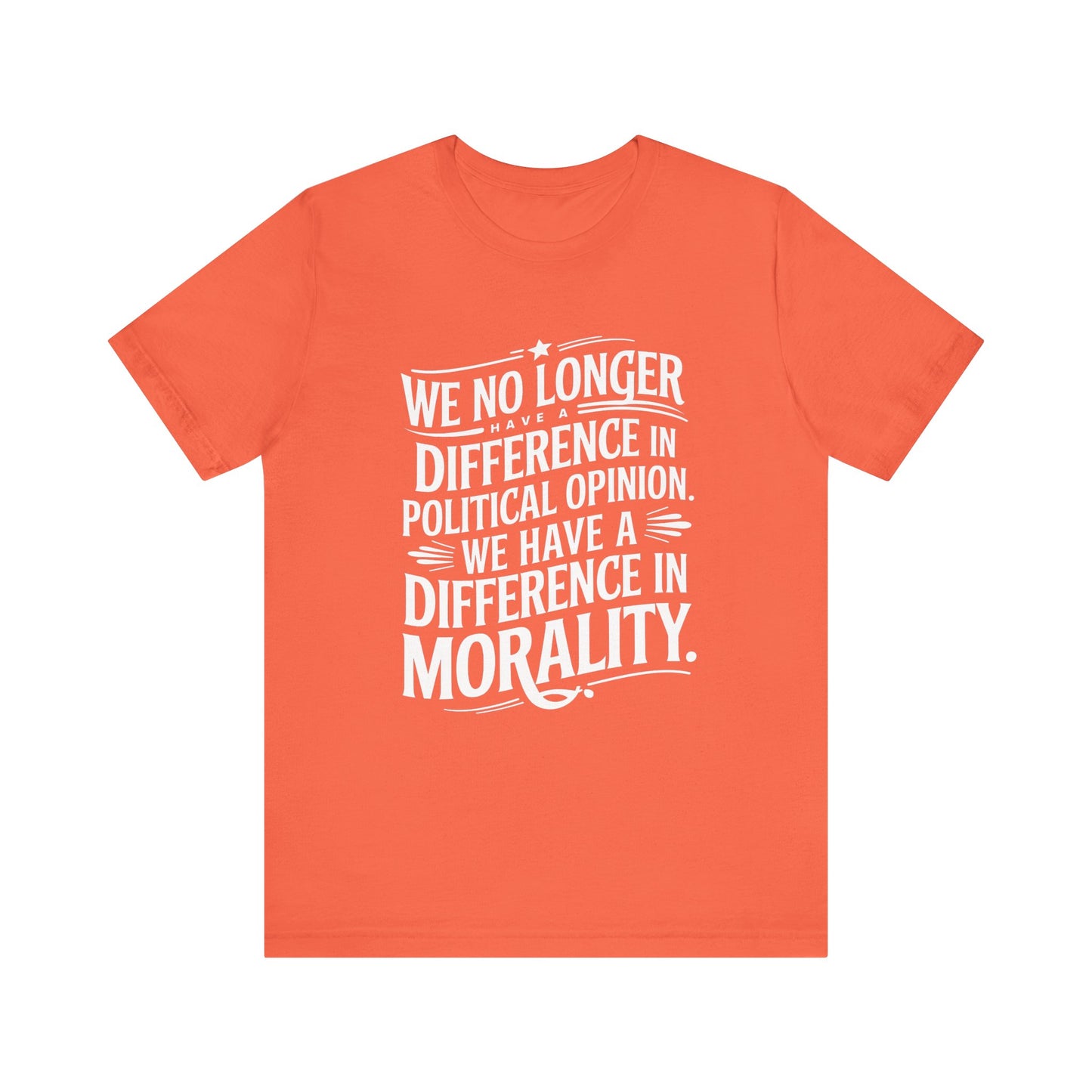 Morality - Unisex Jersey Tee