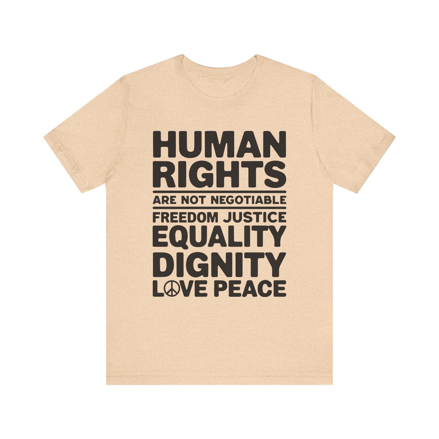 Human Rights - Unisex Jersey Tee