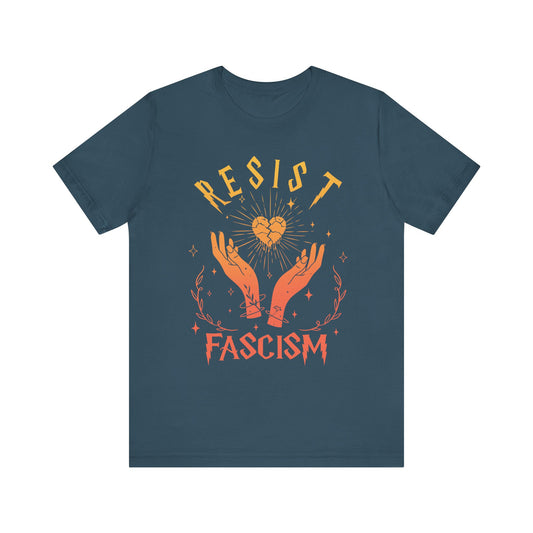 Resist Fascism - Unisex Jersey Tee