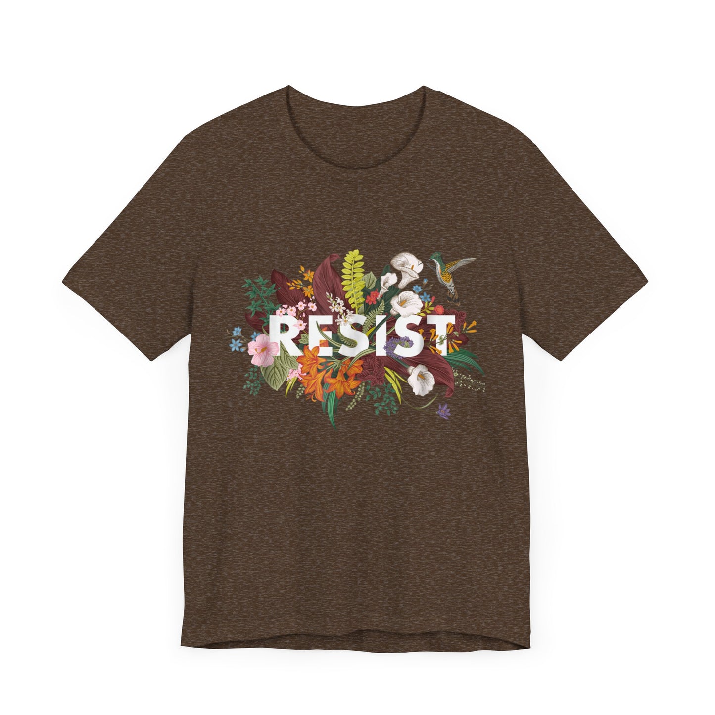 Resist Floral - Unisex Jersey Tee