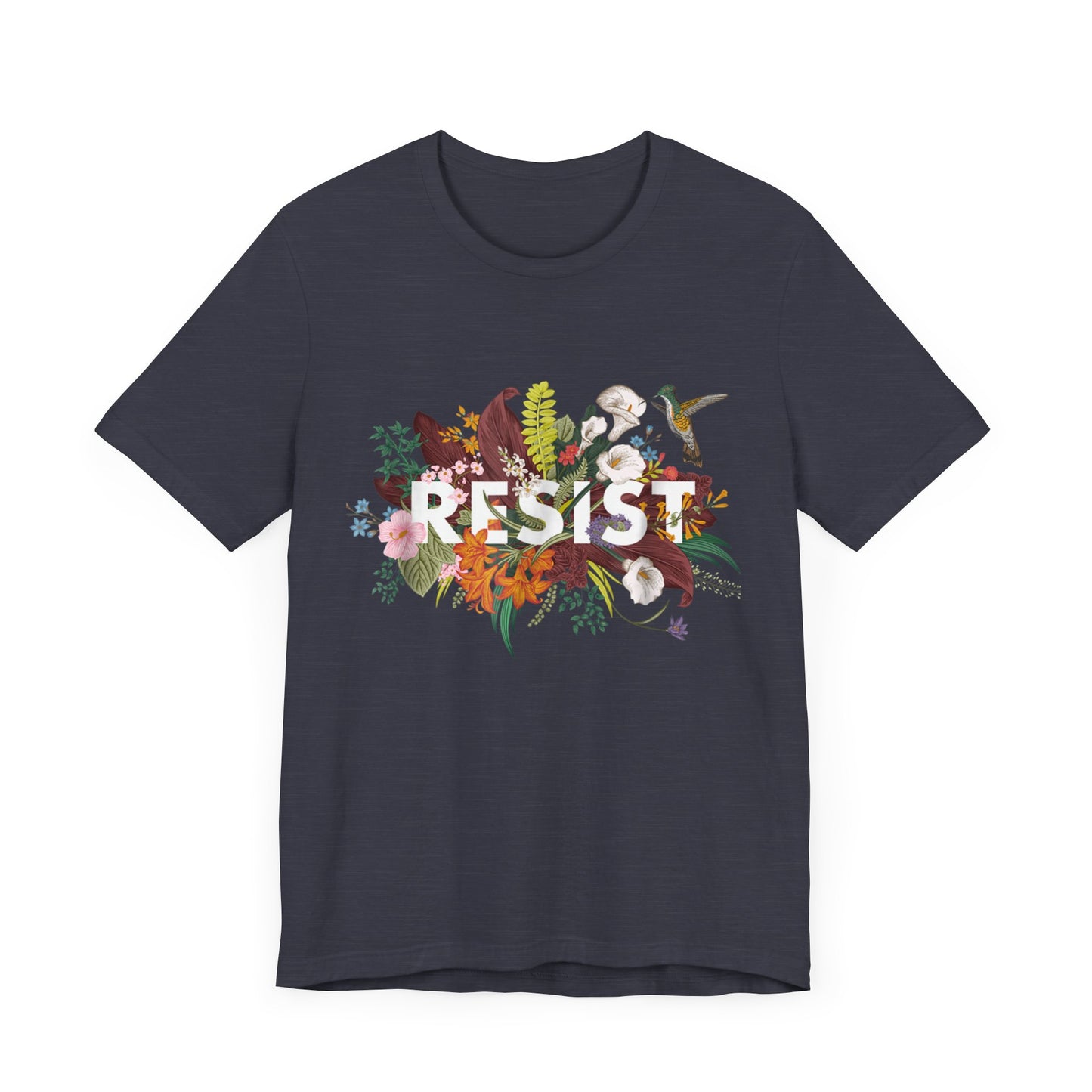 Resist Floral - Unisex Jersey Tee