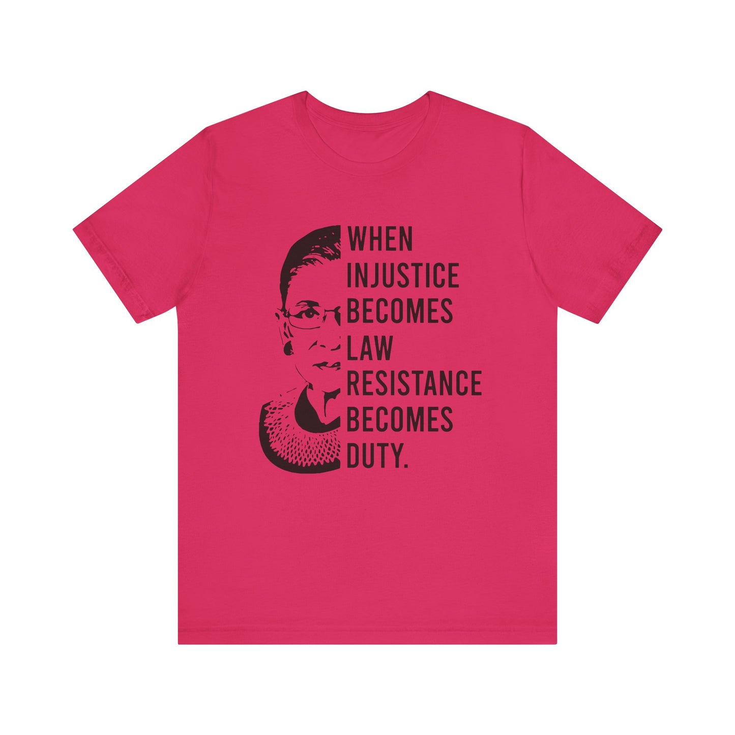 Ruth Bader Ginsburg - Unisex Jersey Tee