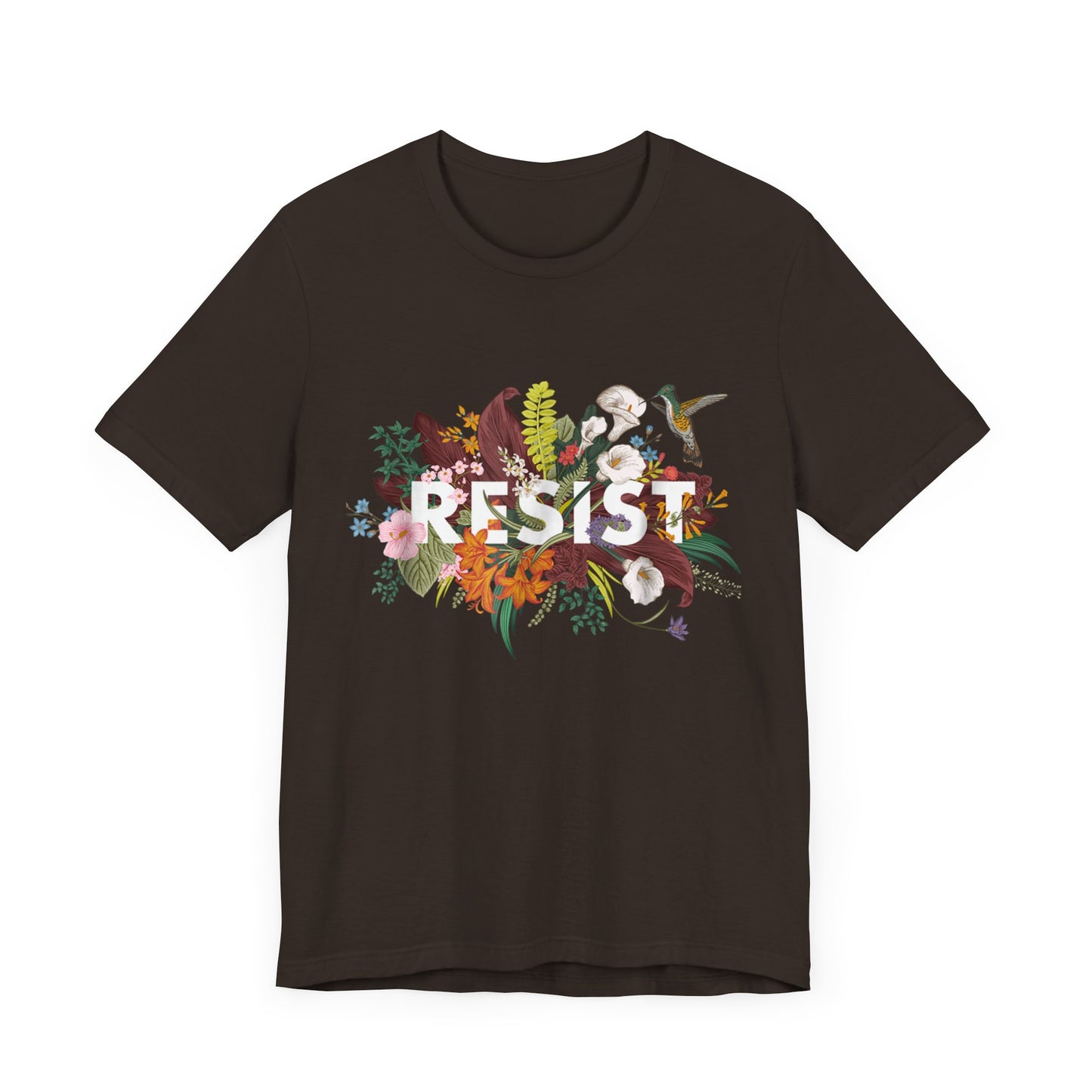 Resist Floral - Unisex Jersey Tee