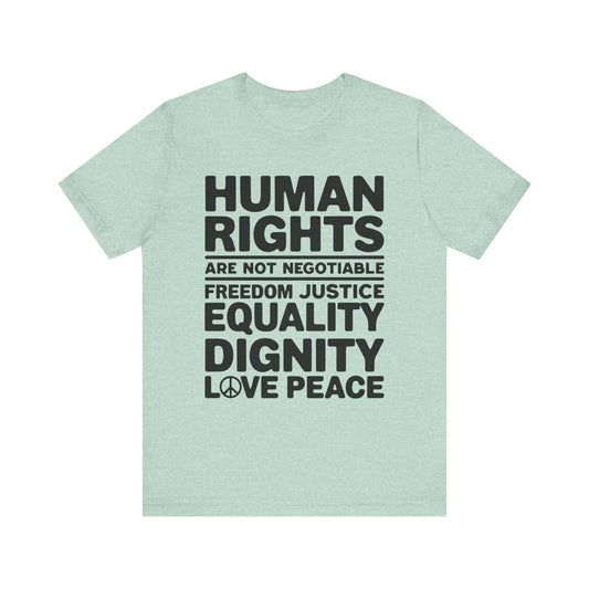 Human Rights - Unisex Jersey Tee