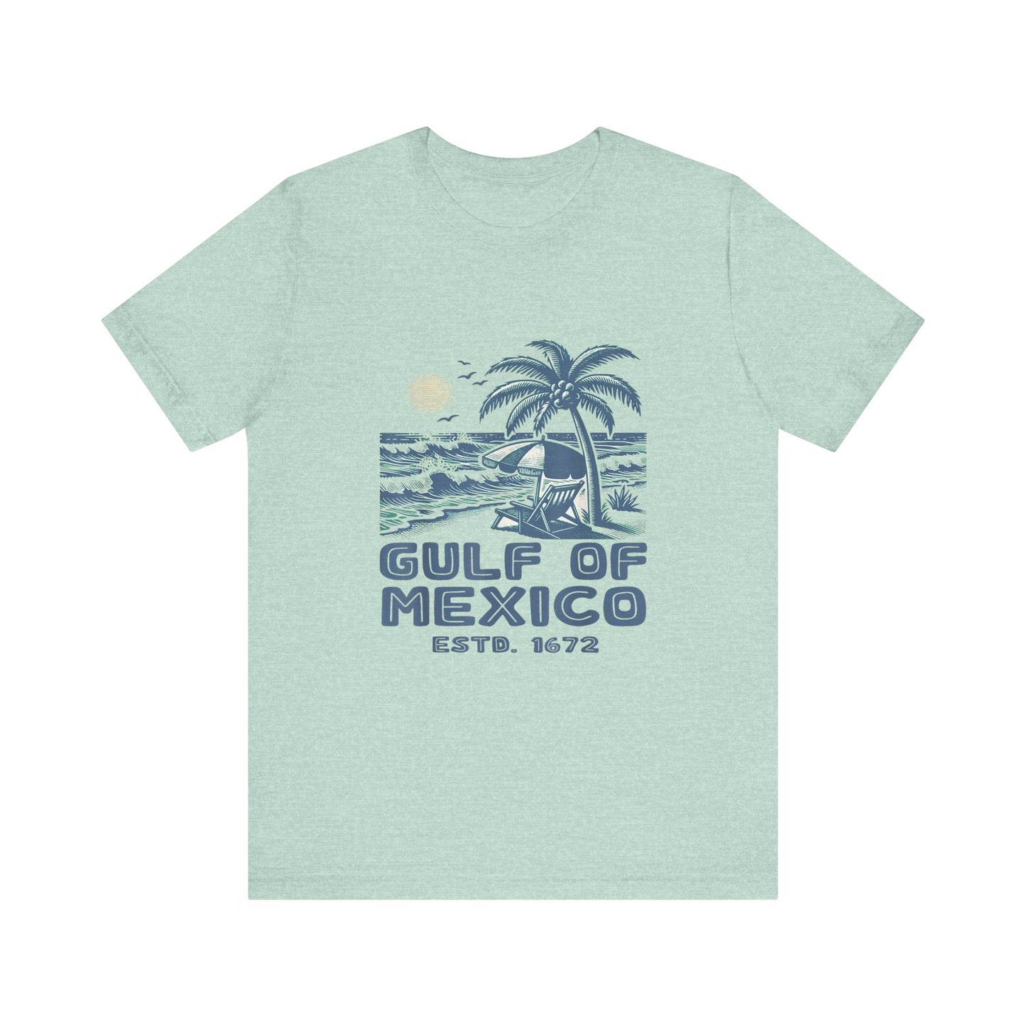 Gulf of Mexico 2 - Unisex Jersey Tee