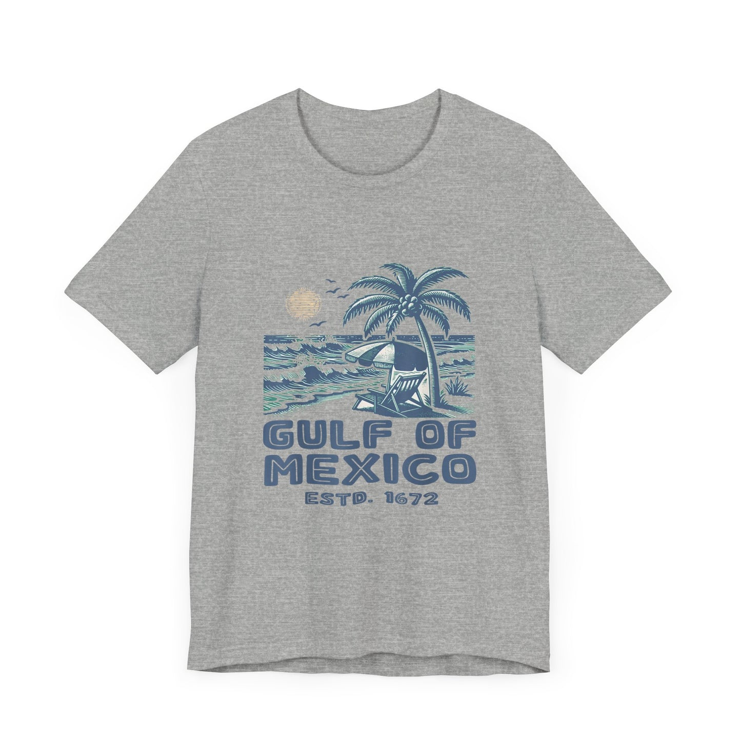 Gulf of Mexico 2 - Unisex Jersey Tee