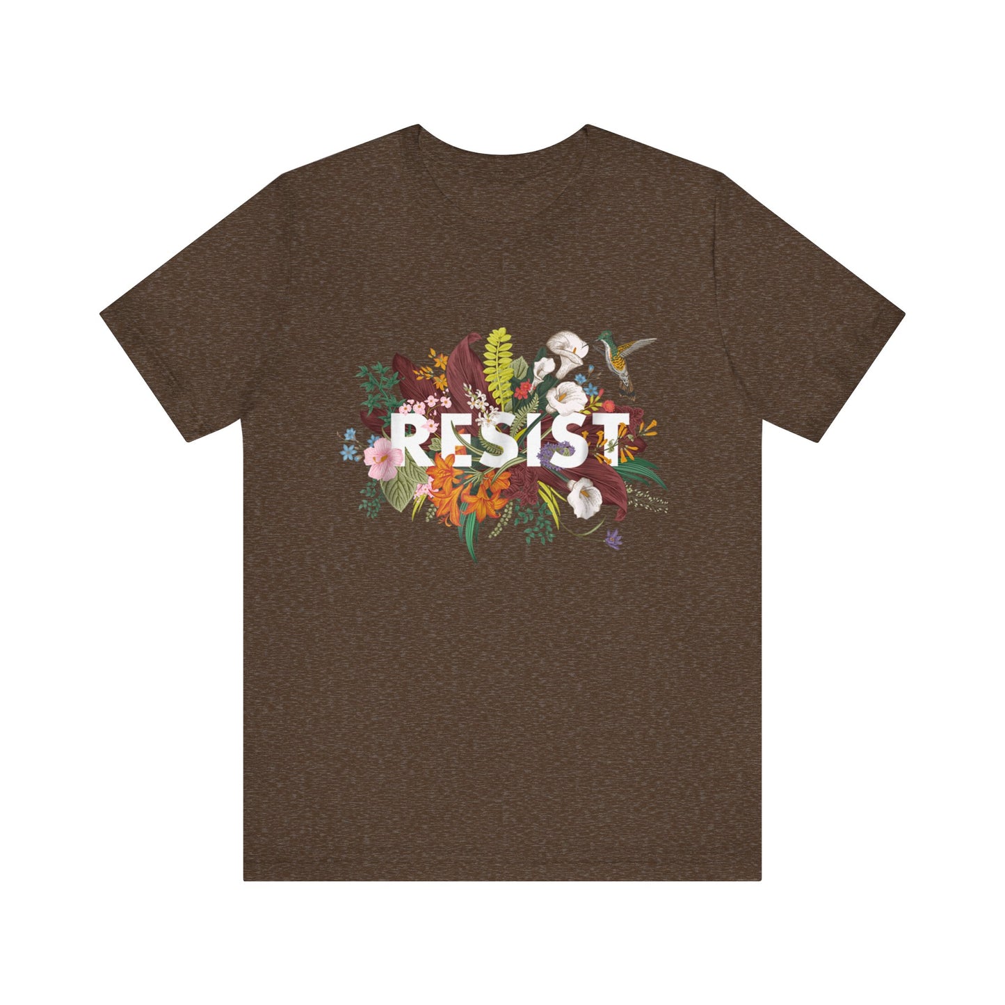 Resist Floral - Unisex Jersey Tee