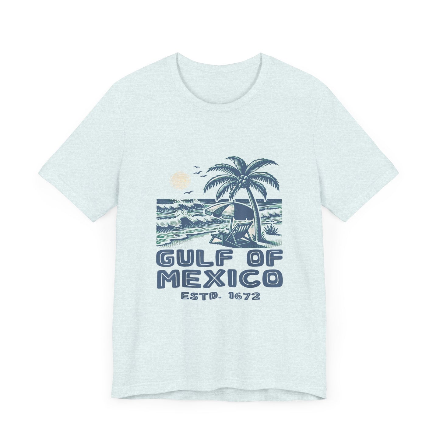 Gulf of Mexico 2 - Unisex Jersey Tee