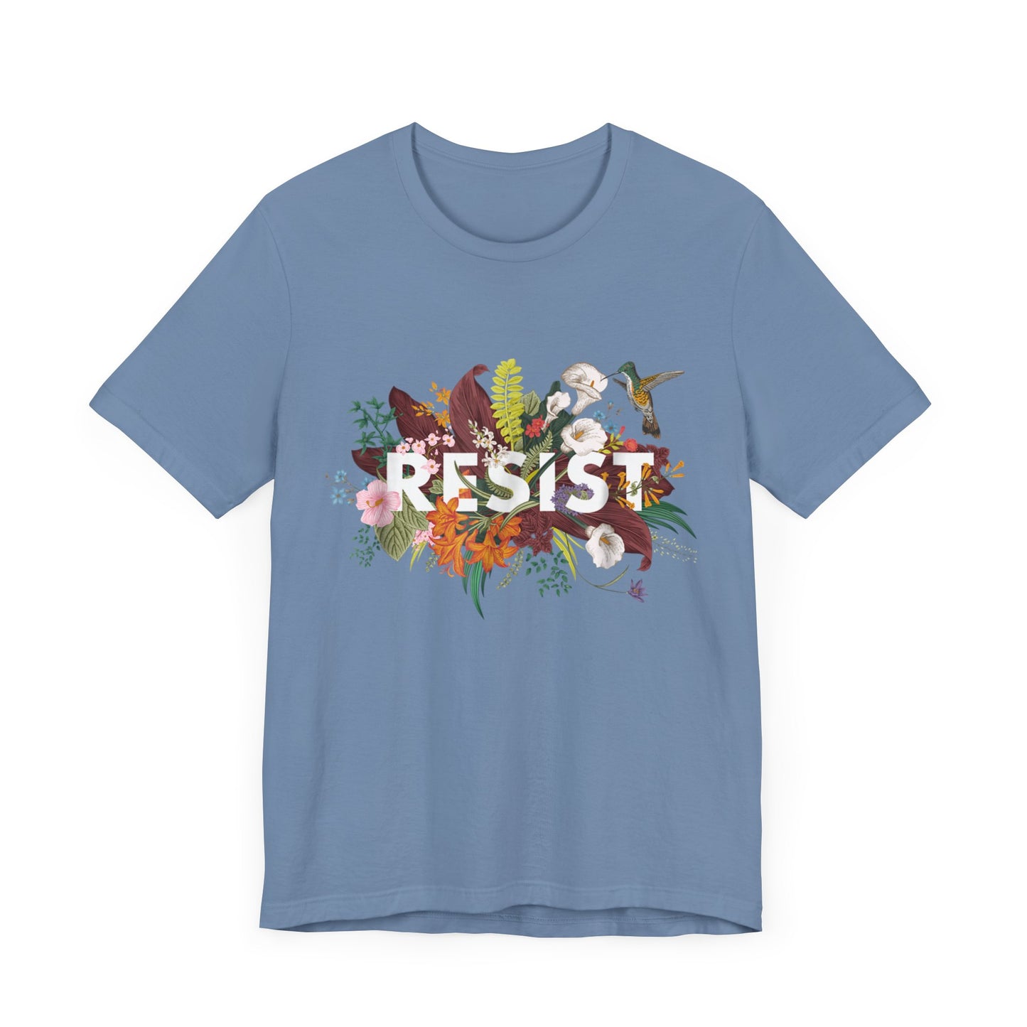 Resist Floral - Unisex Jersey Tee
