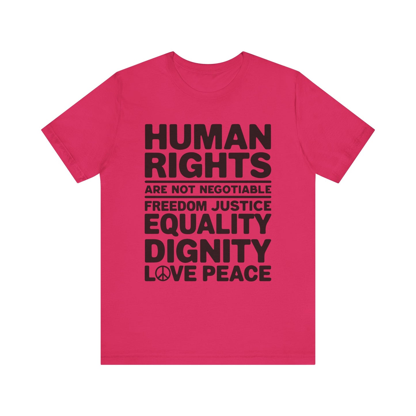 Human Rights - Unisex Jersey Tee