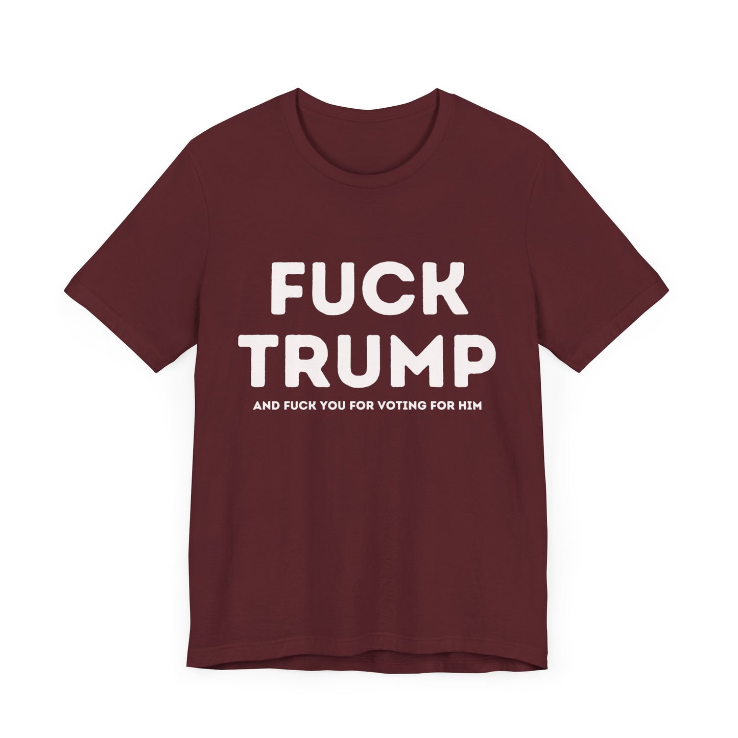 Fuck Trump 3 - Unisex Jersey Tee