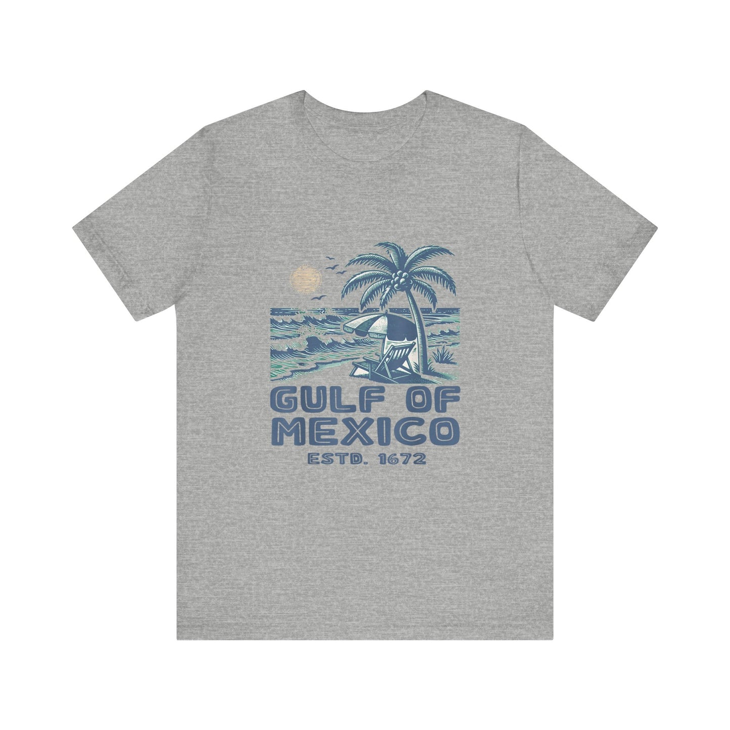 Gulf of Mexico 2 - Unisex Jersey Tee